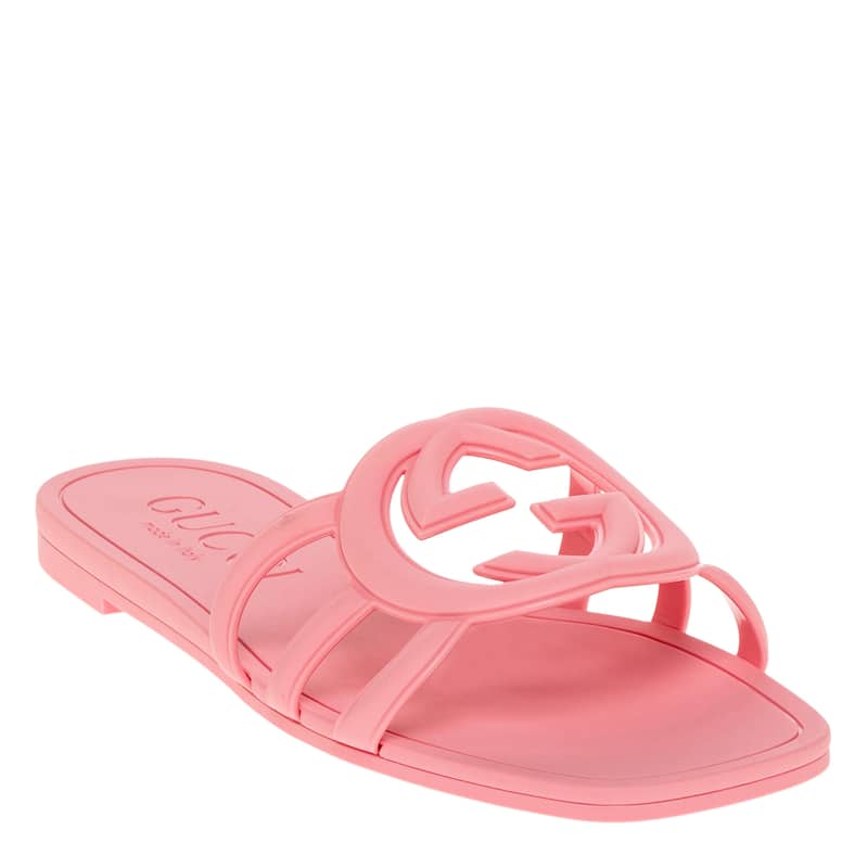 Gucci Interlocking G Slide Sandal - 37 EU