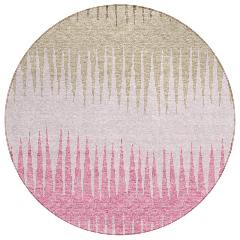 Machine Washable Indoor/ Outdoor Chantille Ombre Contemporary Rug