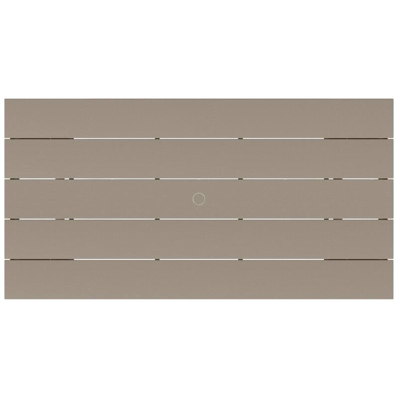 Shoreside 66 Inch X 34 Inch Rectangular Patio Dining Table