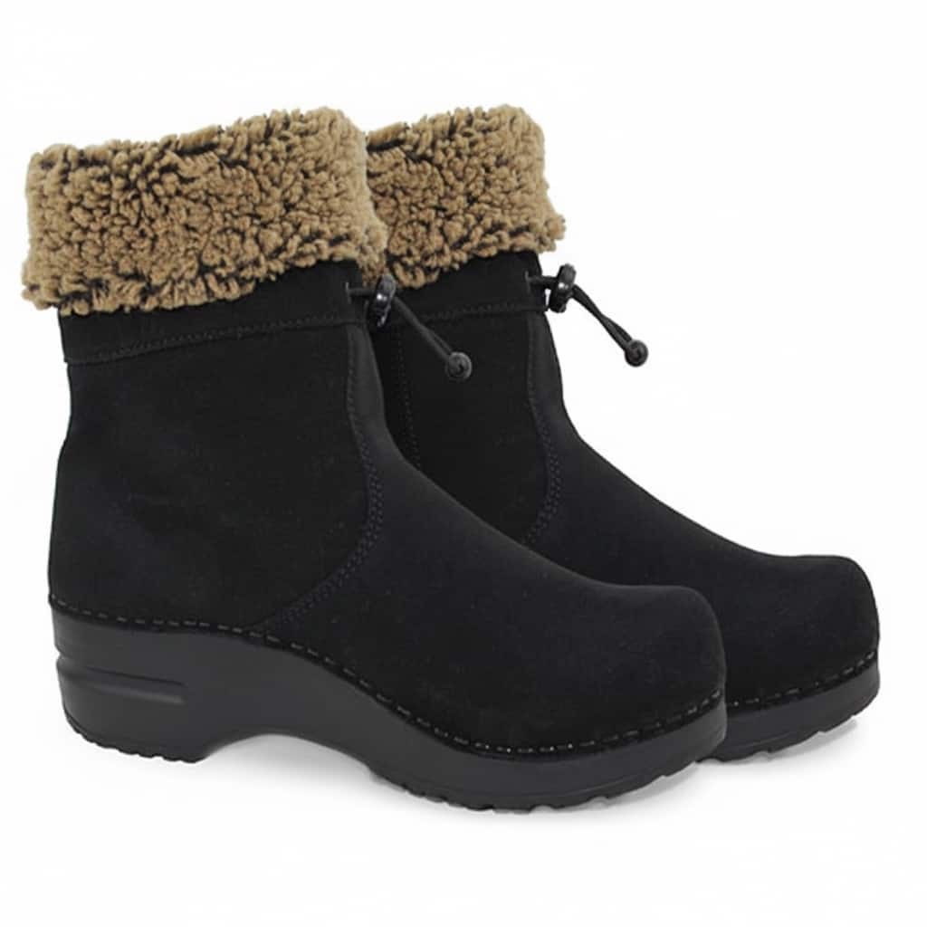 Sanita Women's Yama Suede Shearling-Lined Boot
