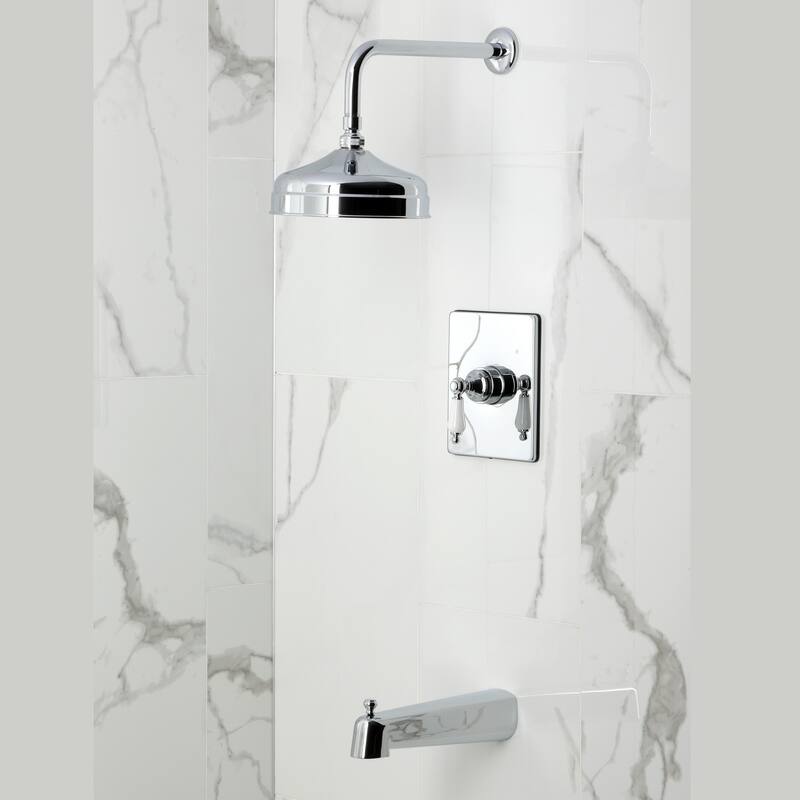 Kingston Brass Single-Handle Pressure Balanced Tub and Shower Faucet