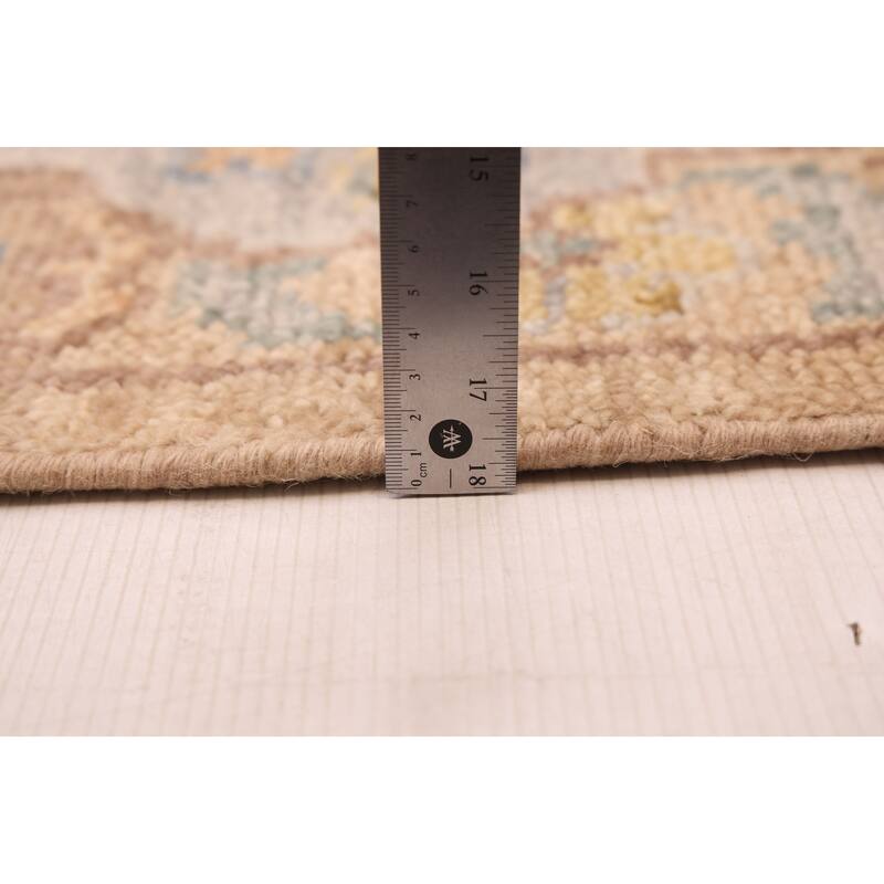 ECARPETGALLERY Hand-knotted Jules Serapi Tan Wool Rug - 9'1 x 12'0