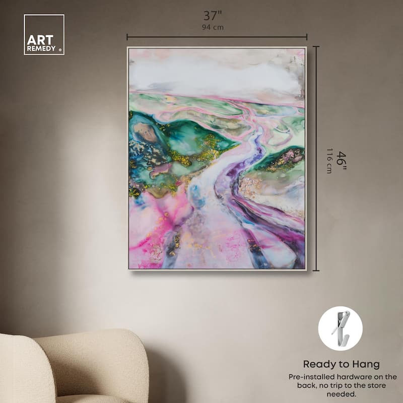 Noir Pulse II Canvas by Art Remedy