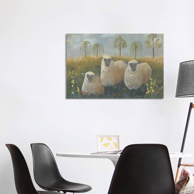 iCanvas "Three Sheep" by Pam Britton Canvas Print - 26x40x1.5
