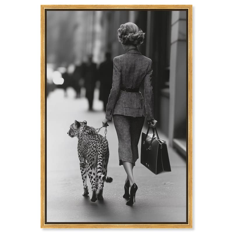 With Luxury Canvas by Art Remedy - Gold - 16" x 24"