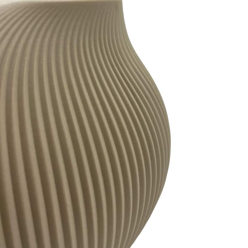 7 Inch Wide Modern Ceramic Vase for Flowers