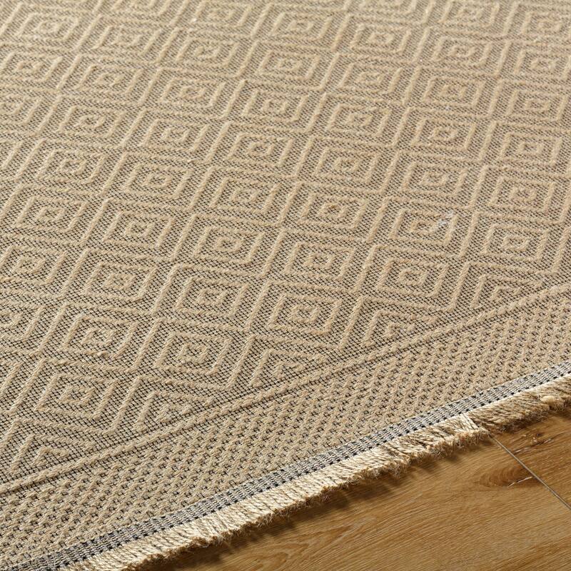 Livabliss Country Mystery Diamond Washable Area Rug