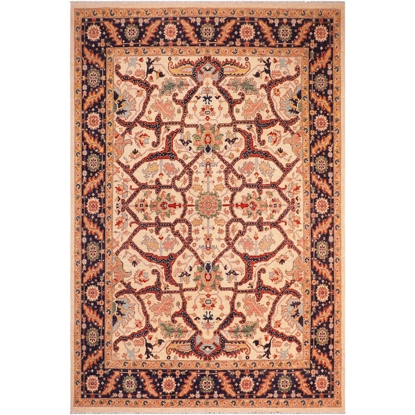 Boho Chic Ziegler Gayle Hand Knotted Area Rug -8'3" x 9'1" - 8 ft. 3 in. X 9 ft. 1 in.. Opens flyout.