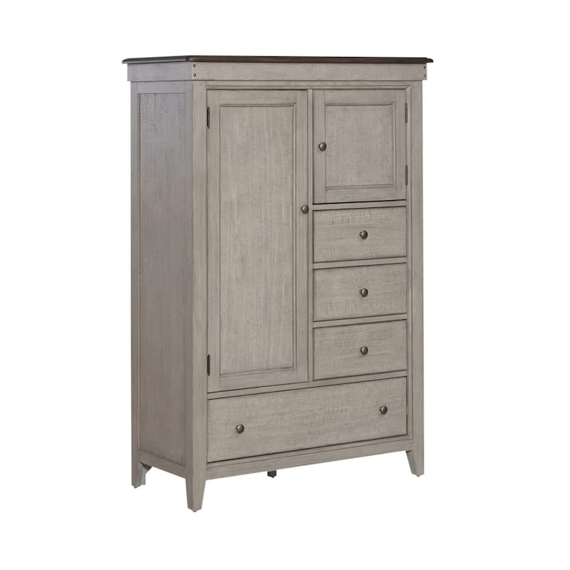 Ivy Hollow Weathered Linen Door Chest