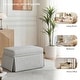 preview thumbnail 18 of 152, Rectangle Chenille Upholstered Storage Ottoman