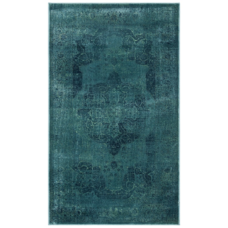 SAFAVIEH Vintage Ritienne Oriental Distressed Viscose Rug