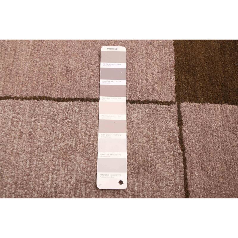 ECARPETGALLERY Hand-knotted Opulence Taupe Wool Rug - 8'1 x 9'10