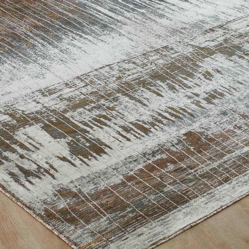 Radiant Horizon Abstract Area Rug