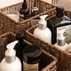 preview thumbnail 10 of 9, 3-Pack Hand Woven Storage Basket Set, Wicker Baskets for Bathroom, Kitchen, Living Room - 5.12'' H X 12.99'' W X 9.45'' D