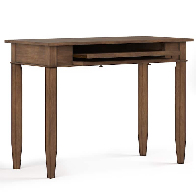 WYNDENHALL Sterling SOLID WOOD Transitional 42 inch Wide Home Office Desk