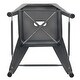 preview thumbnail 14 of 18, Distressed Metal Indoor-Outdoor 30-inch Backless Barstool (Set of 4)