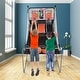 preview thumbnail 2 of 8, Indoor Double Electronic Basketball Game with 4 Balls-Grey