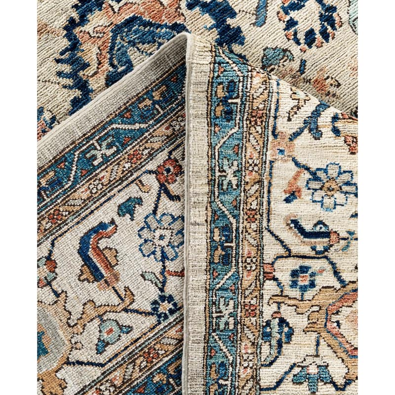 Serapi One-of-a-Kind Hand-Knotted Area Rug - Beige - 9' 9" x 14' 0"