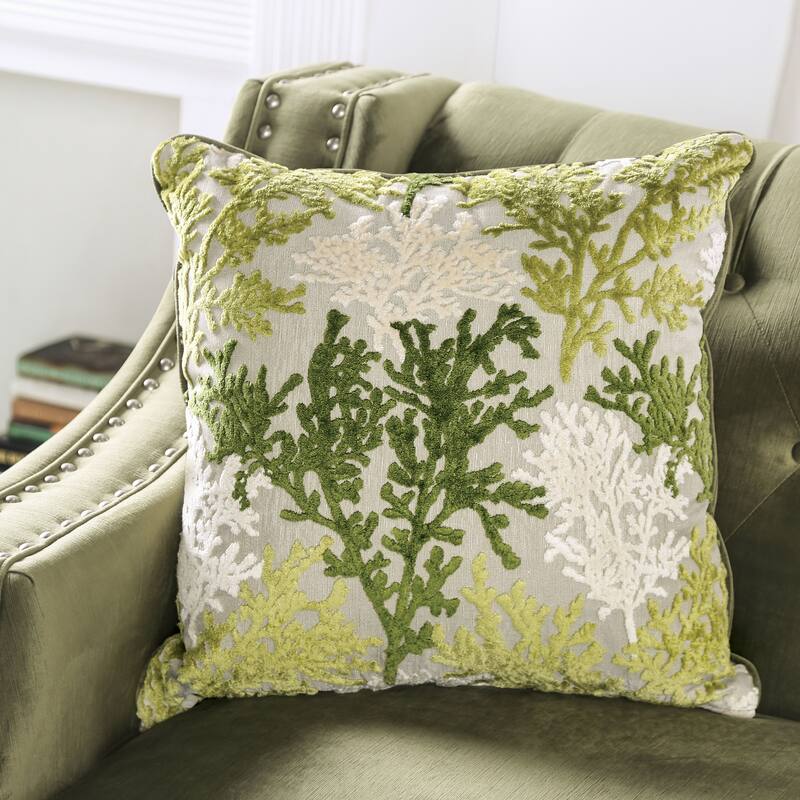 Olie Transitional Green Fabric Upholstered Tufted Back Sofa by Furniture of America