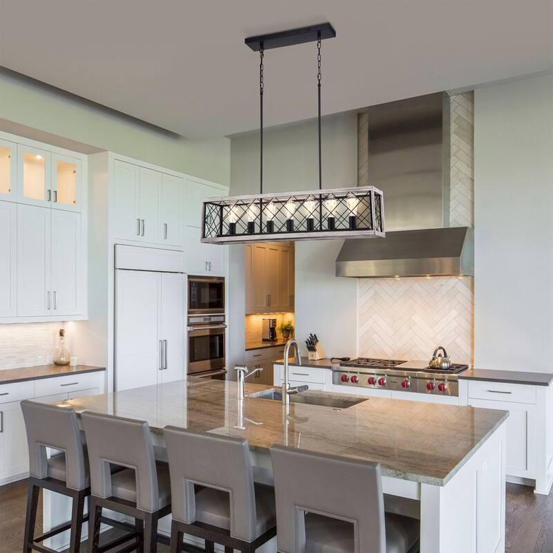 Twinkle 40 Inch Farmhouse Kitchen Island Pendant Ceiling Light