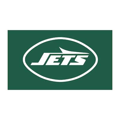 28 in. x 16 in. Full Color PVC Mat, New York Jets