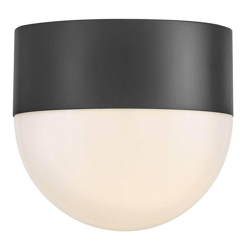 Lark 82091 Bardi 1 Light 8" Wide Flush Mount Bowl Outdoor Ceiling