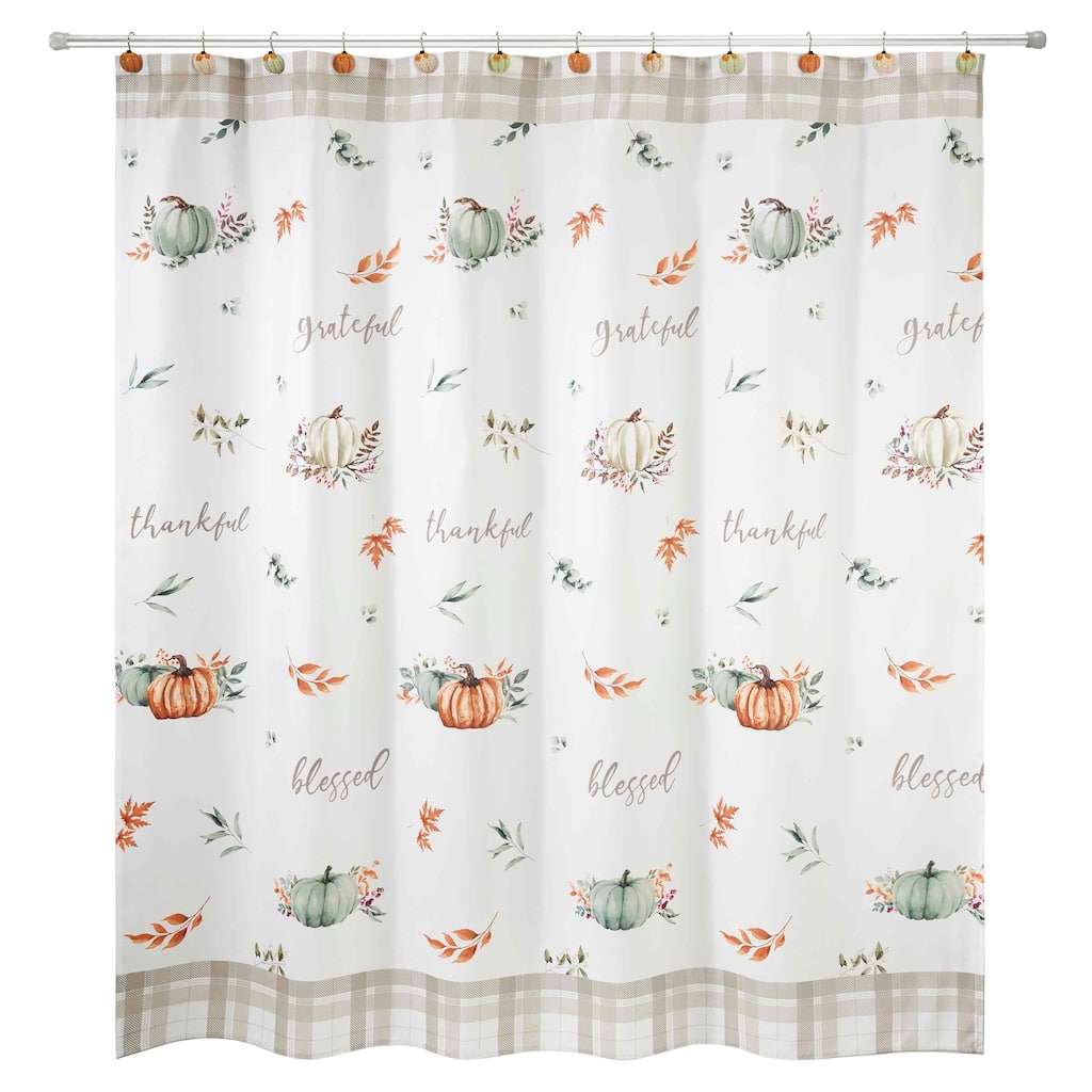 Avanti Linens Grateful Patch Shower Curtain