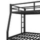 preview thumbnail 8 of 9, Full XL over Queen Size Metal Bunk Bed with Noise Reduction & Ladder