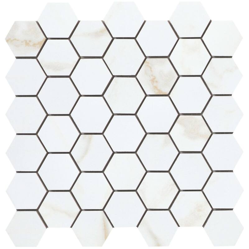 Emser Tile F20VISC1212MH2M Visconde - 12" x 12" Geometric Floor and - Oro