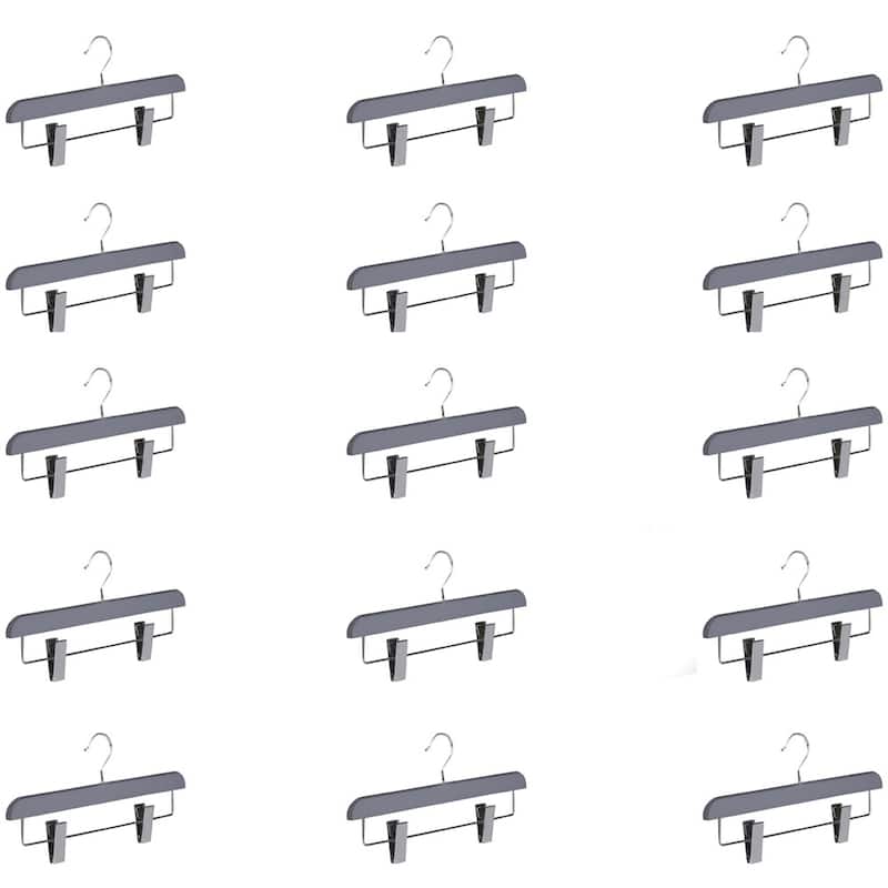 Abs Plastic Trouser Skirt Hangers, Perfect for Skirts, Pants, Slacks