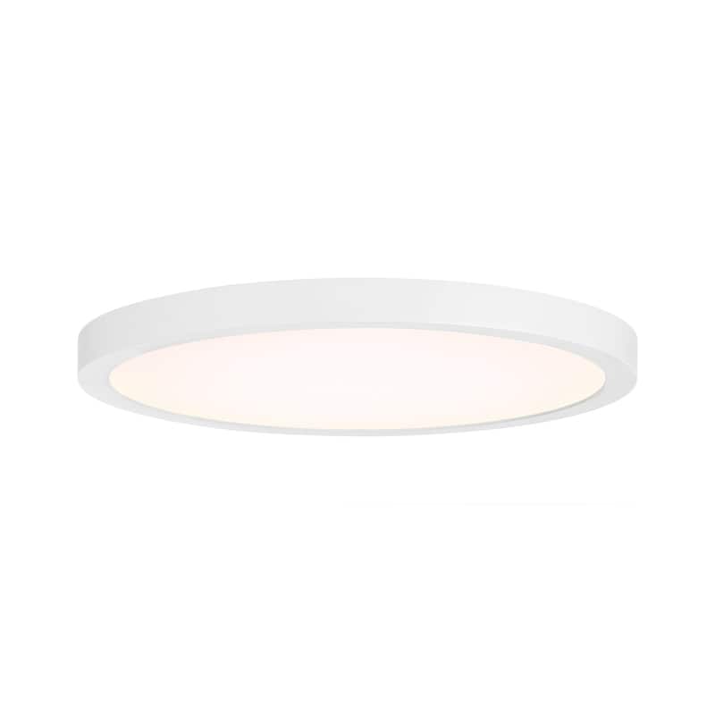 Savoy House 6-3333-12 12" Wide LED Flush Mount Ceiling Fixture - White