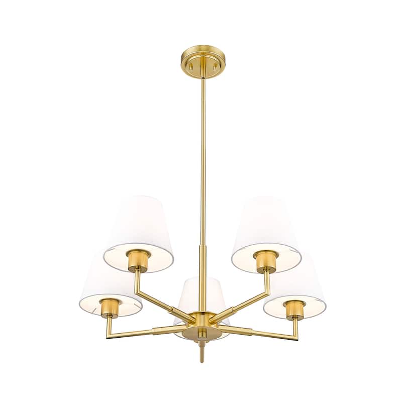 Z-Lite 744-26R Leila 5 Light 26" Wide Chandelier