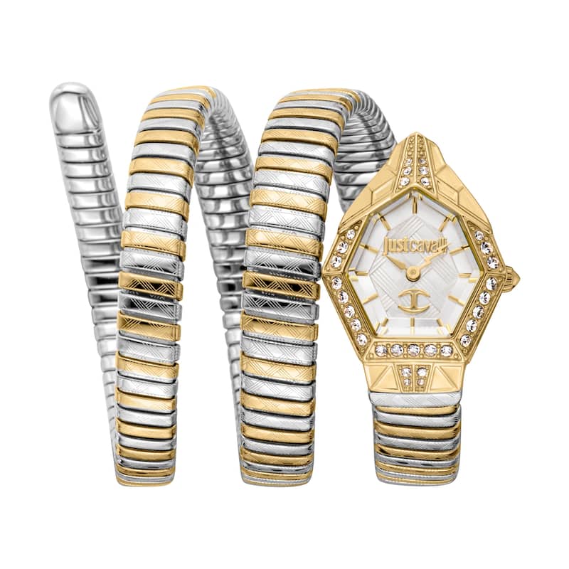Just Cavalli Women's JC1L304M0055 Quartz Watch - Gold-Tone