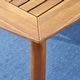 preview thumbnail 16 of 15, Llano Outdoor 7-piece Acacia Dining Set by Christopher Knight Home