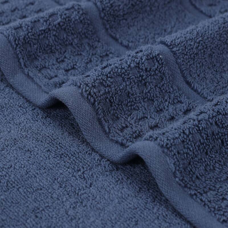 Superior Napa Zero Twist Cotton Soft Waffle Bath Towel Set of 3