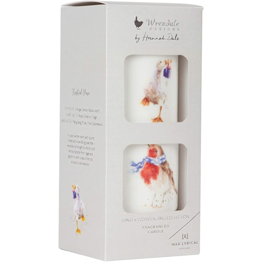 Wax Lyrical Wrendale Designs Winter Wonderland Candle Gift Set Up to
