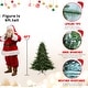 preview thumbnail 3 of 19, PE/PVC Mixed Automatic Green Christmas Tree