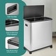 preview thumbnail 28 of 28, HOLDN’ STORAGE Trash Can and Recycling Bin Collection, Multi-Compartment Waste Organizer for Kitchen, Compost and Recycling