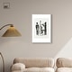 preview thumbnail 39 of 60, Bebop I Black Art Canvas Print by Art Remedy