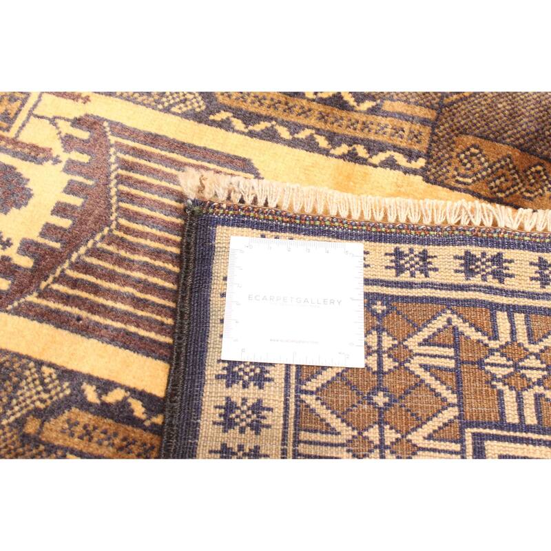 ECARPETGALLERY Hand-knotted Teimani Beige Wool Rug - 2'7 x 4'4