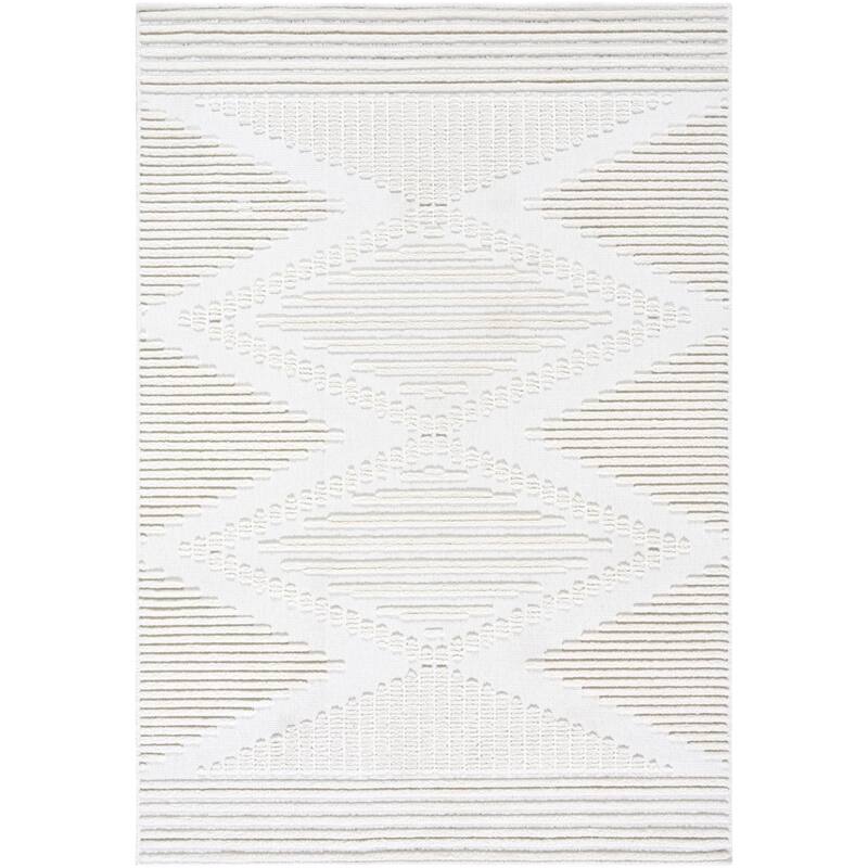 Livabliss Lyna Global Diamond Washable Area Rug