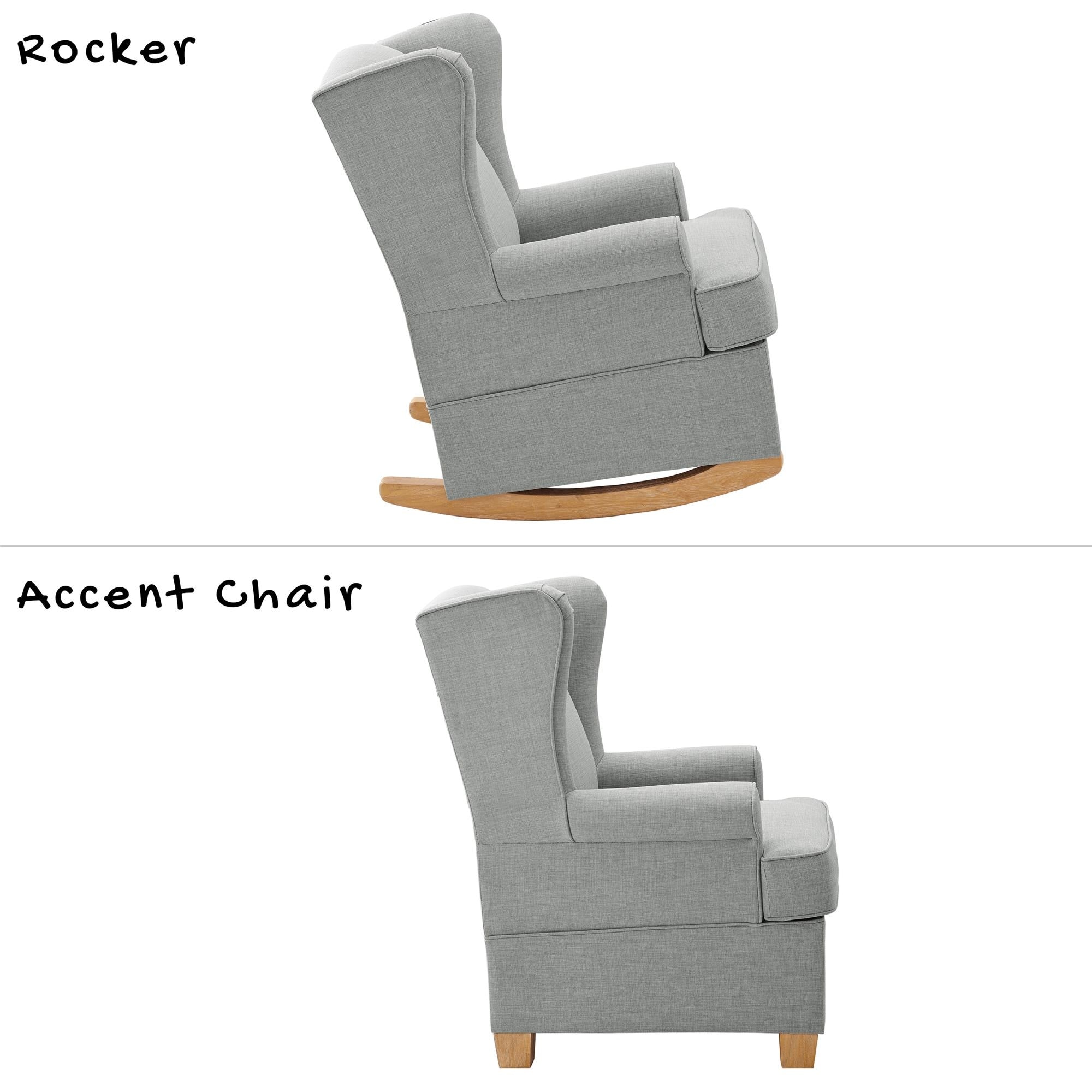 Brennan upholstered sale rocker