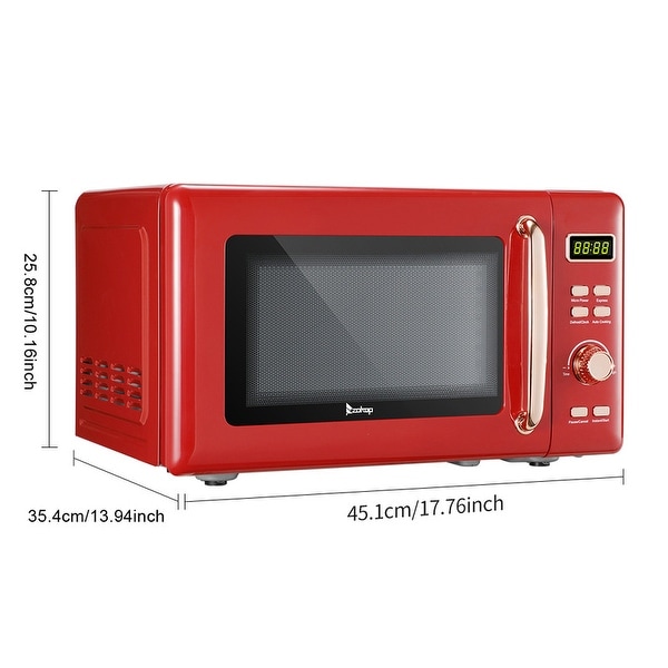 Swan black and gold microwave 2025