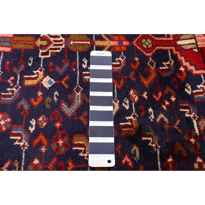 ECARPETGALLERY Hand-knotted Anadol Navy Wool Rug - 3'2 x 10'4