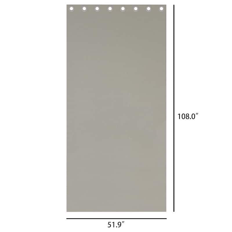 Corvus Gambia Sunbrella Outdoor Window Curtain (1 Panel)
