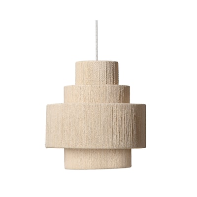 Alden Decor Cambria Cotton Rope 1-Light Pendant