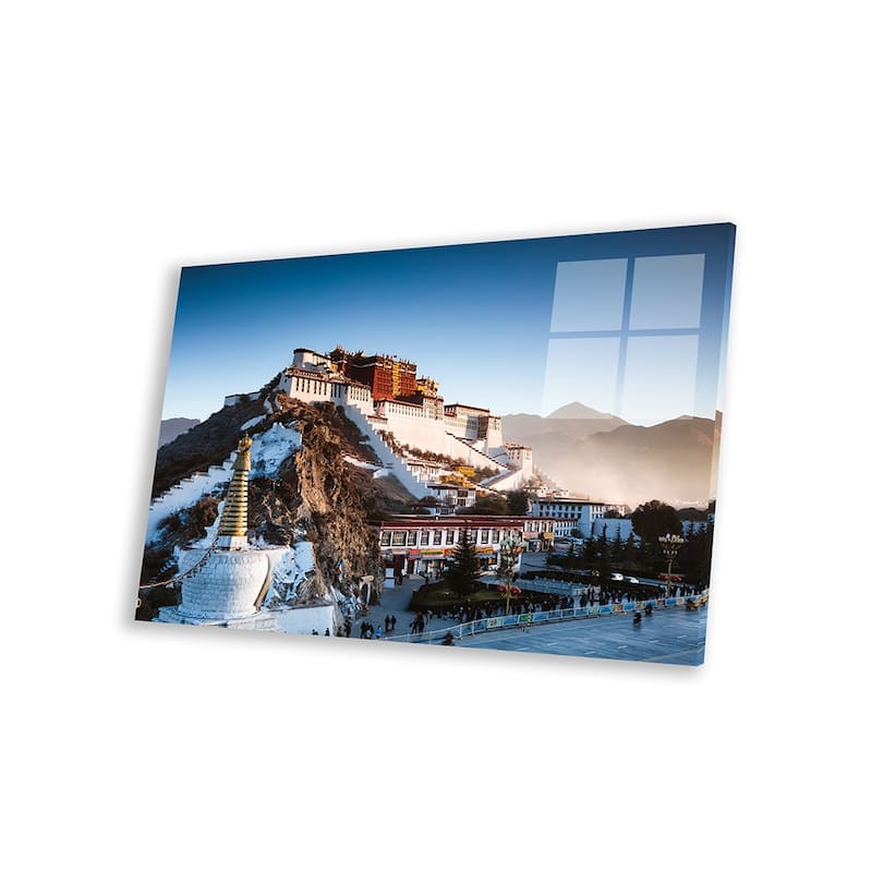 Famous Potala Palace, Lhasa, Tibet Print On Acrylic Glass by Matteo ...