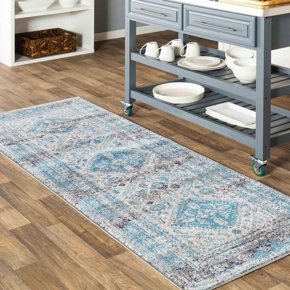 Livabliss Evry Vintage Heriz Area Rug