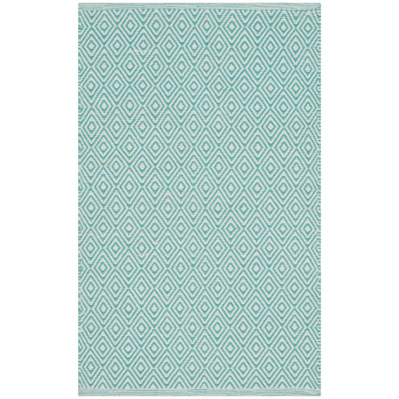 SAFAVIEH, Handmade Flatweave Montauk Brice Casual Cotton Rug