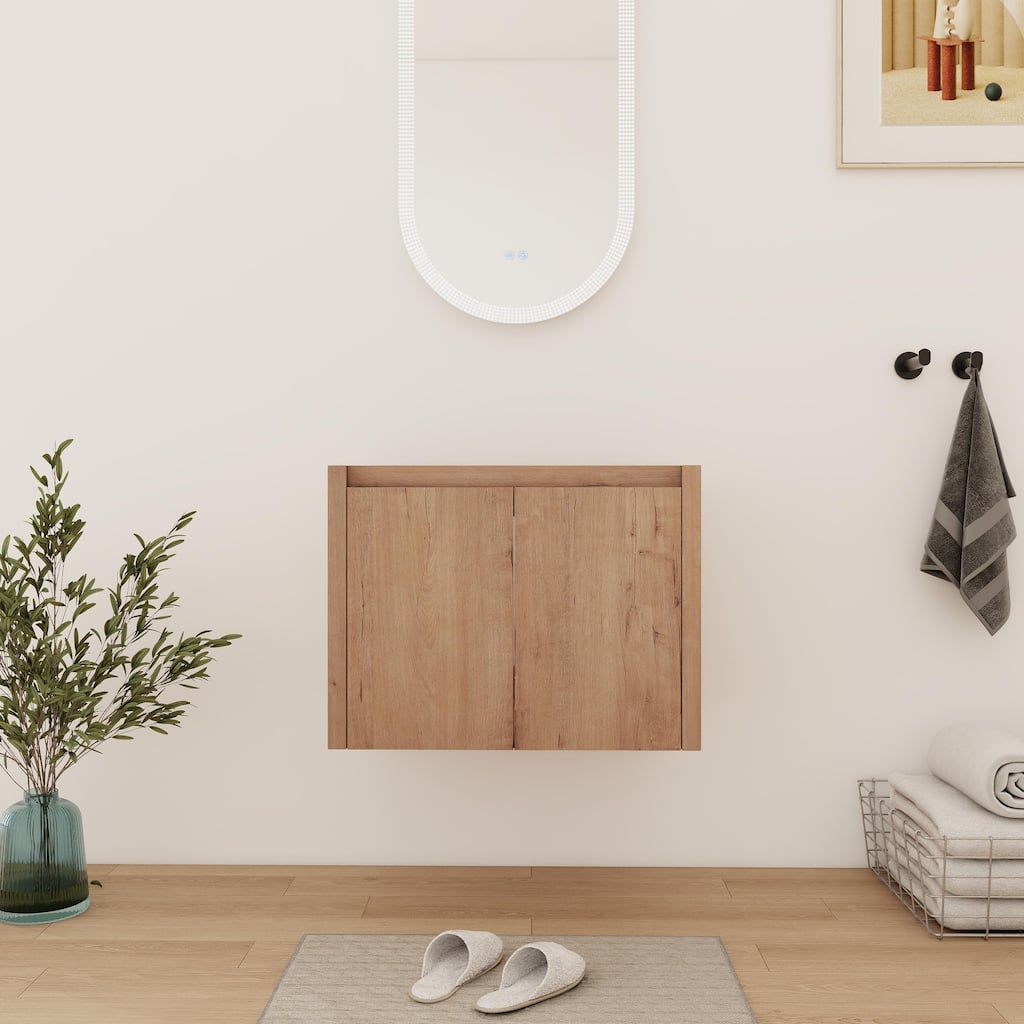 24/30/36/48/60 Inch Floating Bathroom Vanity Cabinet with Soft Close Door (Without Sink)